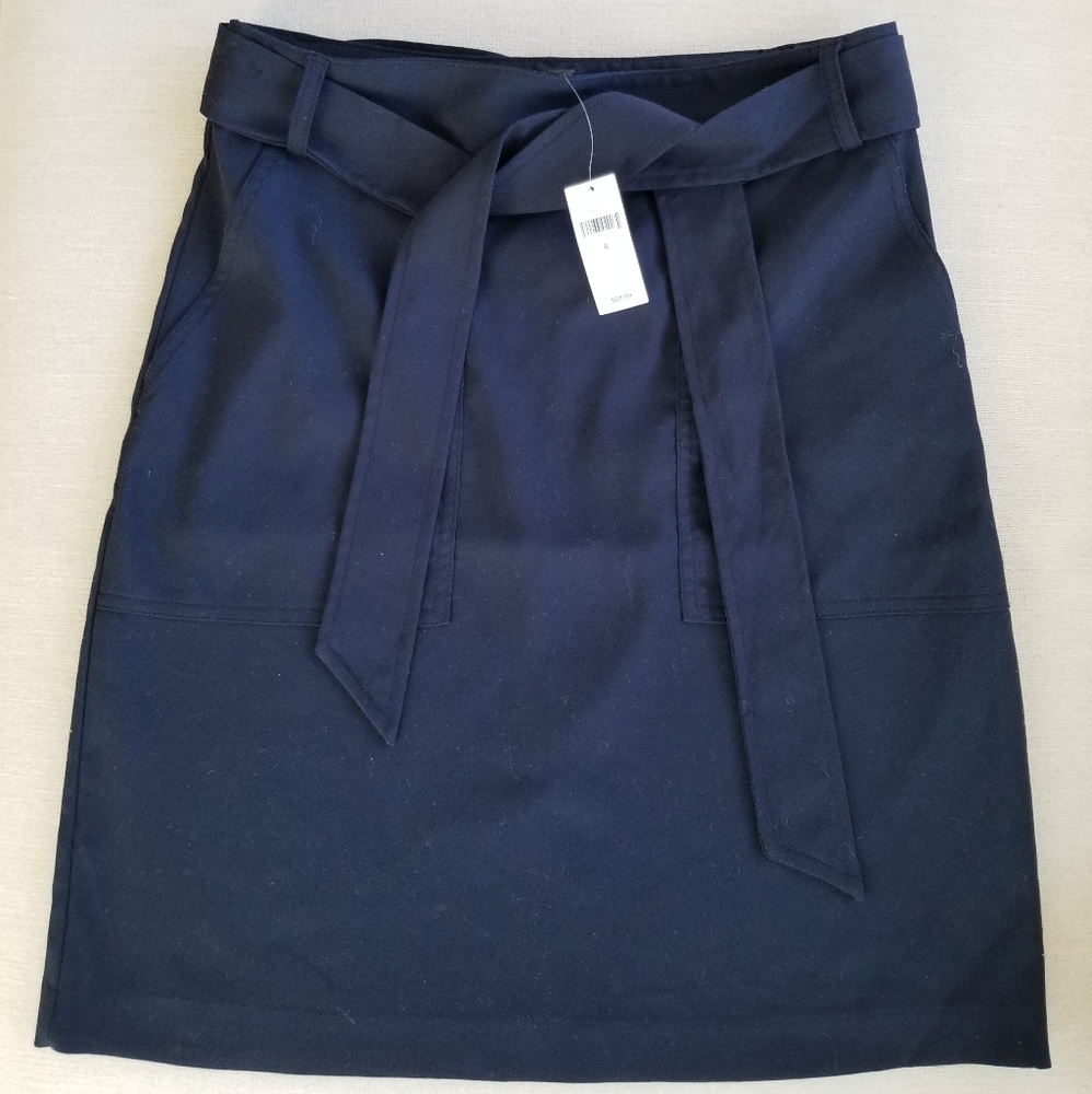⚓ Banana Republic Navy High Waist Skirt